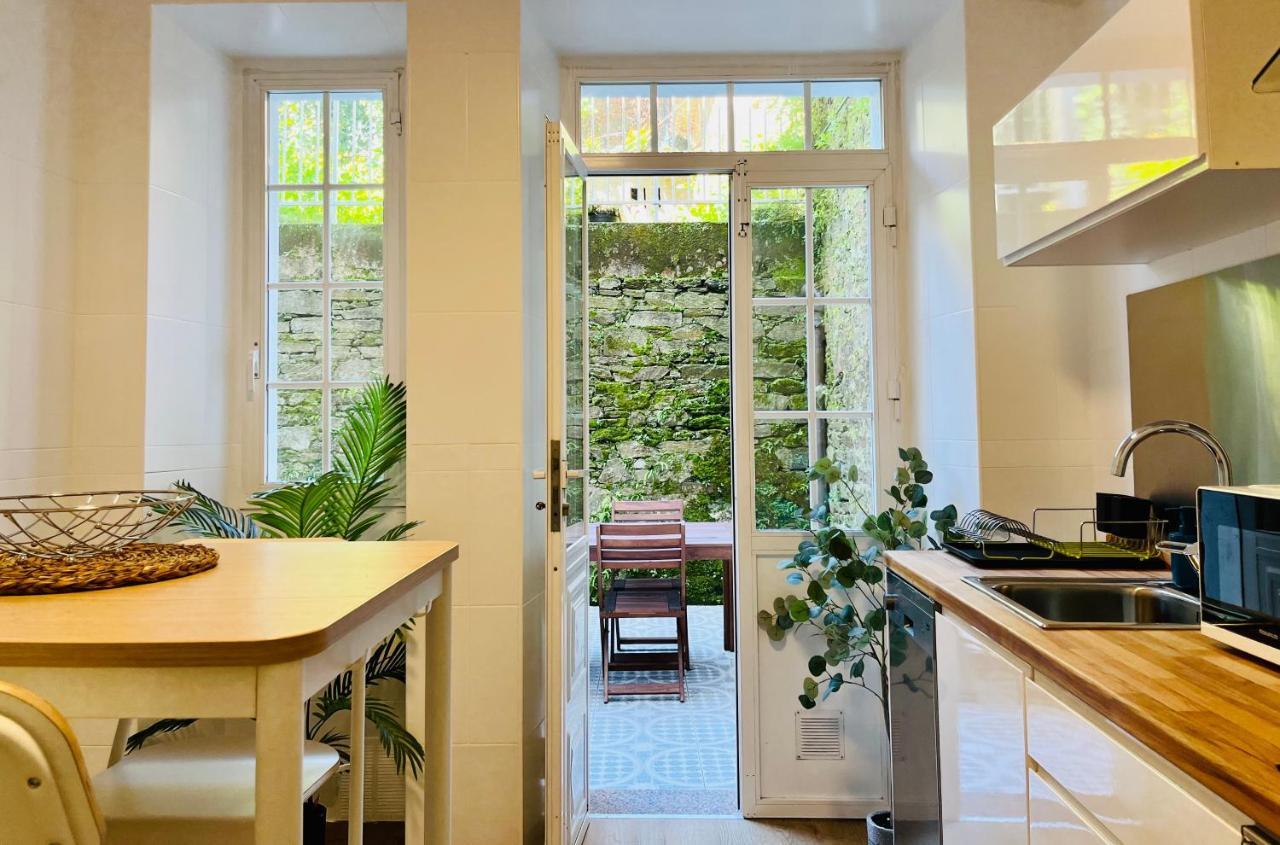 A Terraza De Lilo Santiago Historic Apartment Santiago de Compostela Ngoại thất bức ảnh